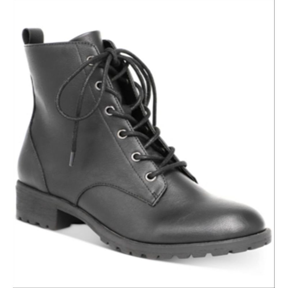 American Rag Women's Closed Toe Ankle Combat Boots Black Size 9 M